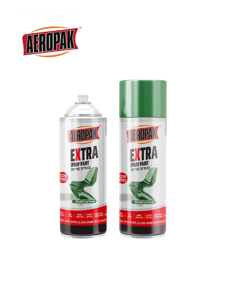 ספריי צבע AEROPAK בטכנולוגיית כיסוי כפול EXTRA