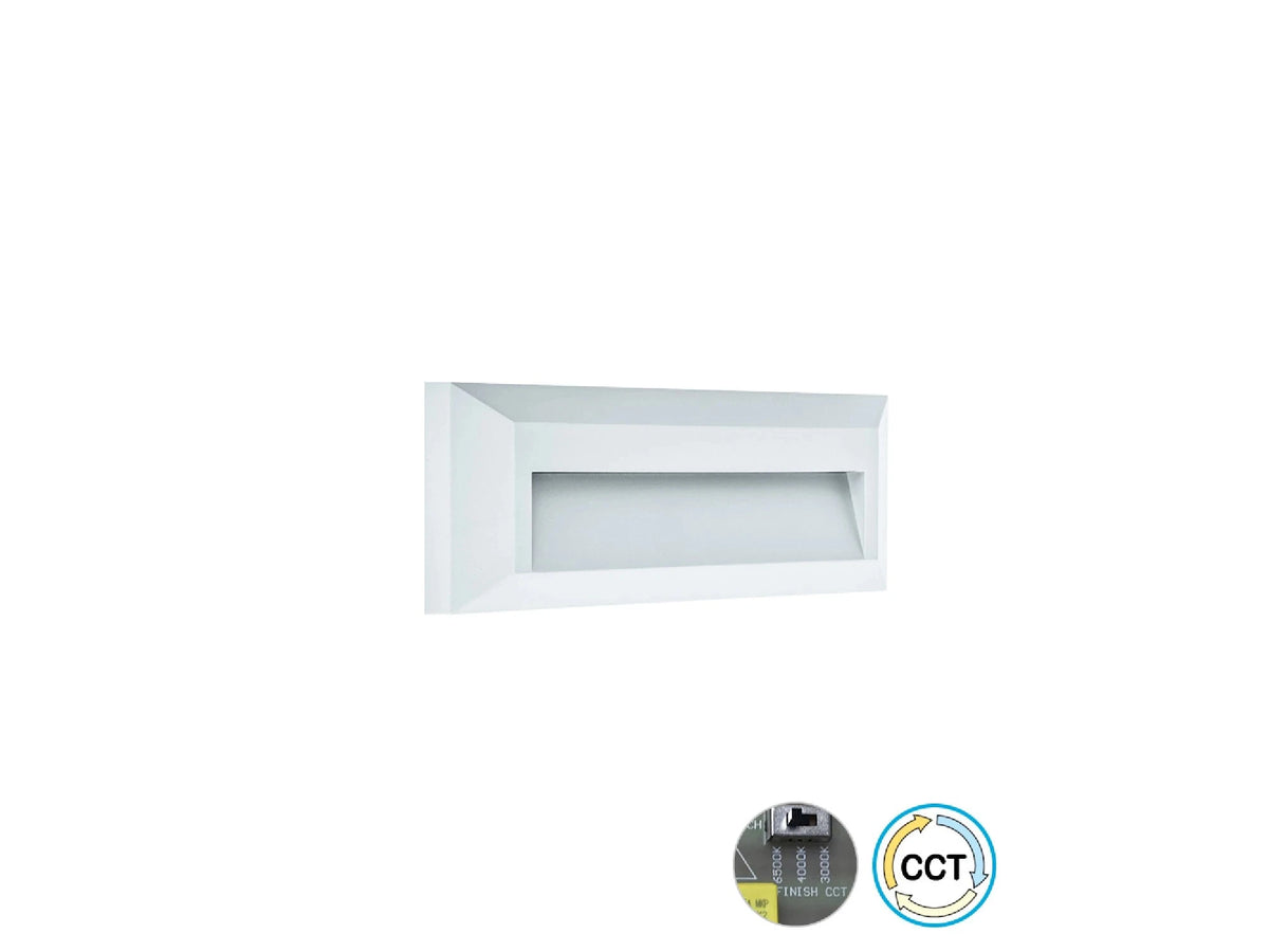 וואלי רפפה לבן CCT - Outdoor Wall and Ceiling Lights באתר לדמרקט