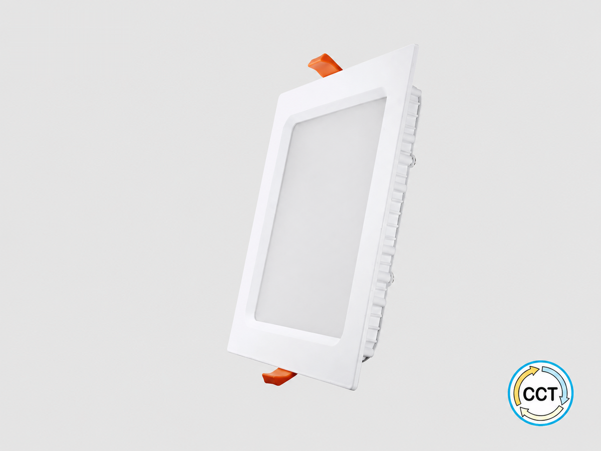 פאנל LED שקוע מלבני לבן של FSL במבנה דק עם קפיצי התקנה