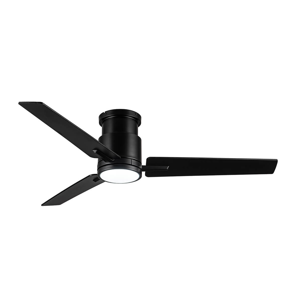 מאוורר תקרה "25W GENESIS50C 52 עם שלט- שחור ועץ - Ceiling Fan with Light