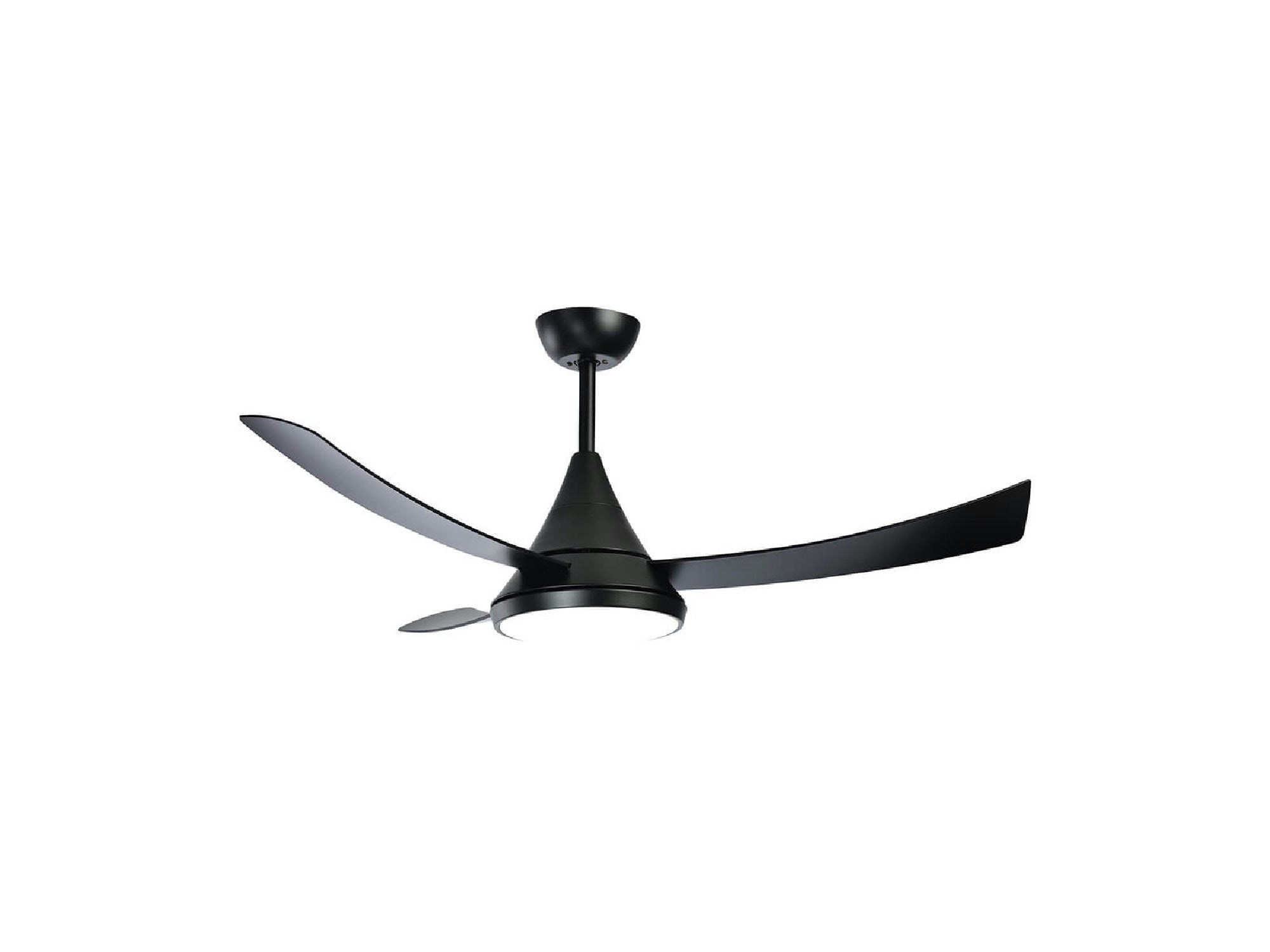 מאוורר תקרה "32W ESPRESSO 52 עם שלט-שחור - Ceiling Fan with Light