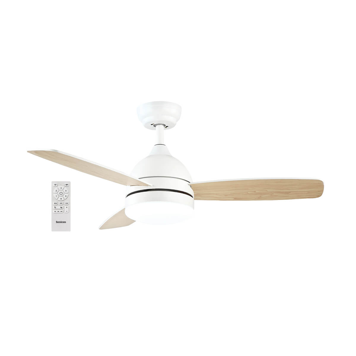 מאוורר תקרה "CCT 25W GENESIS80 48 עם שלט - Ceiling Fan with Light