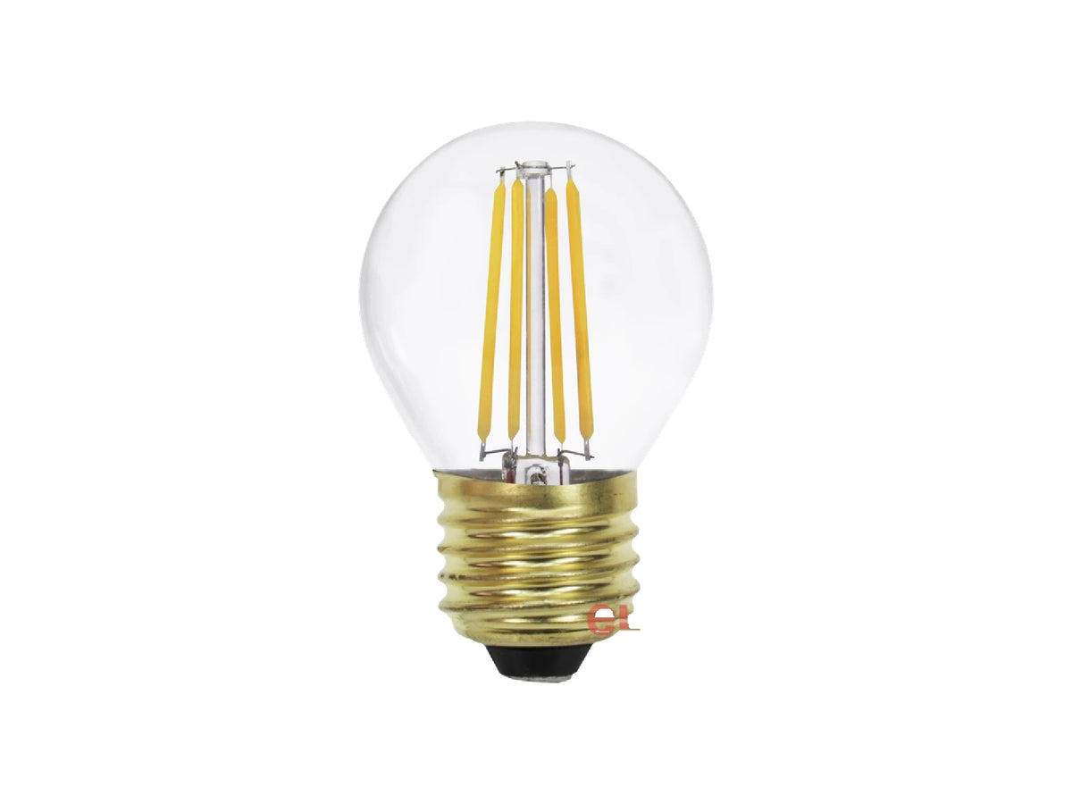 פילמנט לד כדור 5W E27 2700K ניתן לעמעום CRI90 470LM - LED Bulbs באתר לדמרקט