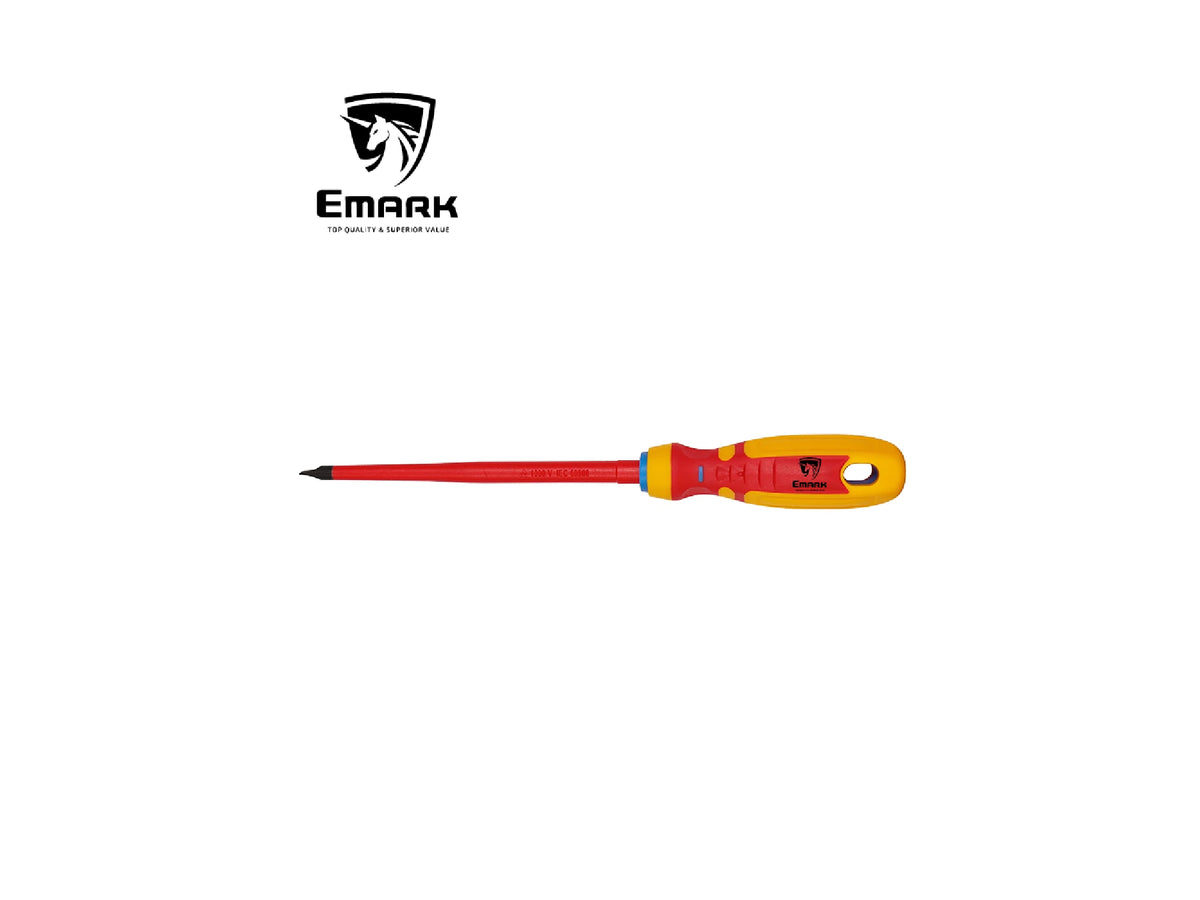 מברג שטוח מבודד EMARK SL6.5x150mm 1000V VDE - כלי עבודה וציוד למעבדה באתר לדמרקט