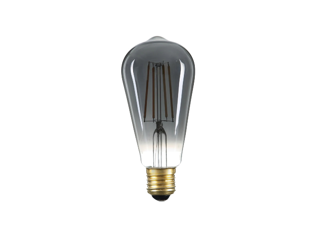 פילמנט לד מעושנת 8W E27 2700K ST64 לעמעום - LED Bulbs באתר לדמרקט