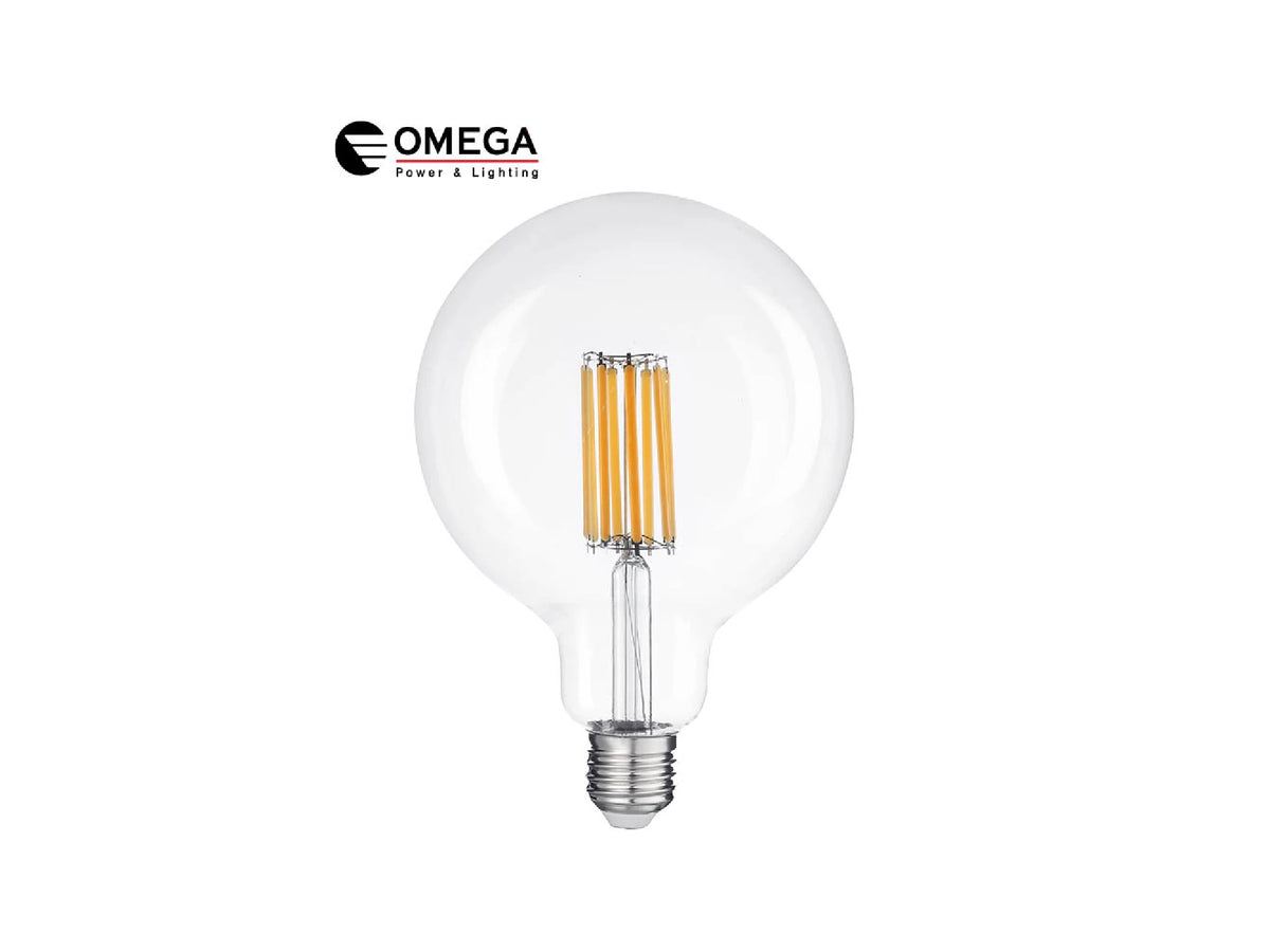 נורת פילמנט גלוב G120 לד שקוף בסיס E27 - BULB באתר לדמרקט