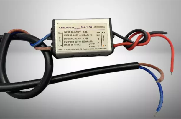 לד דרייבר LED DRIVER 12-24V AC/DC - 1-7X1W