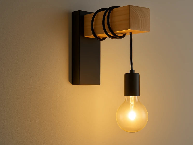 מנורת קיר Wall Log Simple