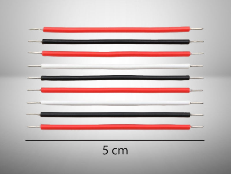 כבל גישור 0.3 ממ באורך ציפוי סיליקון - 200 יחידות במארז