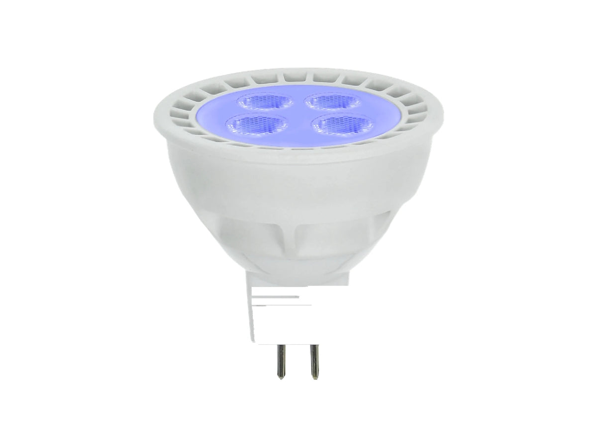 דיקרויקה 4 וואט כחול חיבור GU5.3 - LED Bulbs באתר לדמרקט
