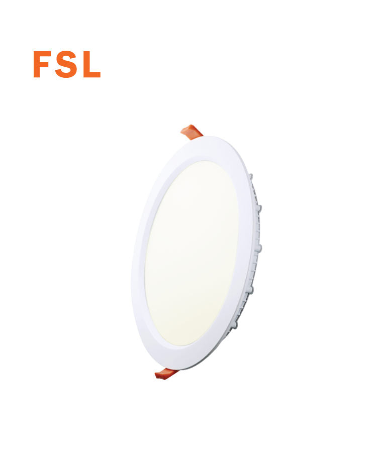 פאנל FSL עגול שקוע 12W - תאורה באתר לדמרקט