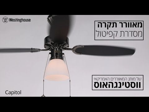 מאוורר תקרה קפיטול 42" Capitol - מאווררי תקרה באתר לדמרקט