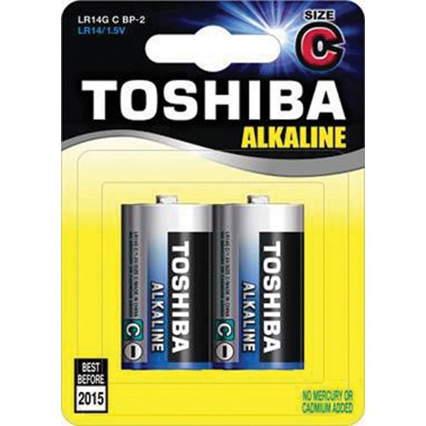סוללה אלקליין C 1.5V בבליסטר - סוללות ומטענים באתר לדמרקט