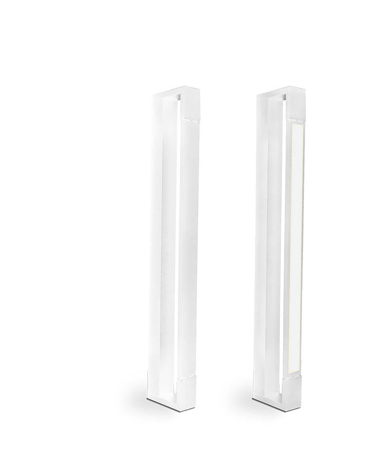 גוף תאורה צמוד קיר מתכוונן FRAME לבן IP44 - Wall Lights באתר לדמרקט