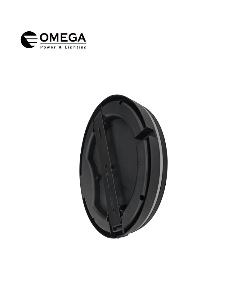 פלפון IP65 28W MONO SLIM ,שחור,OMEGA 3CCT, Ø200X40 - תאורה באתר לדמרקט