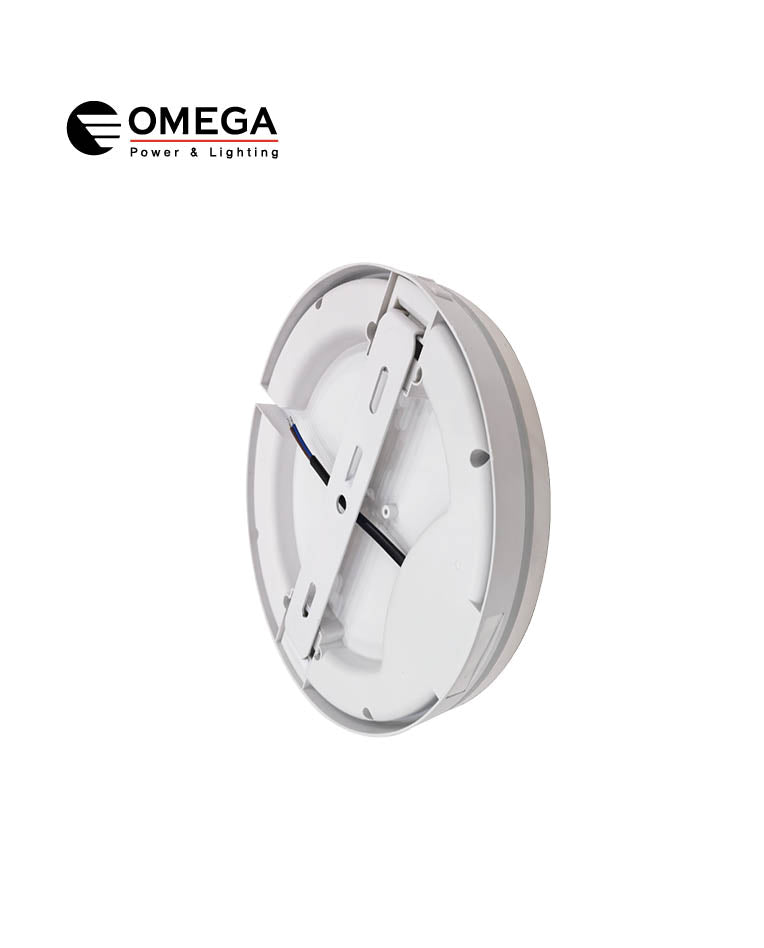 פלפון IP65 42W MONO SLIM ,לבן,OMEGA 3CCT, Ø280X40 - תאורה באתר לדמרקט