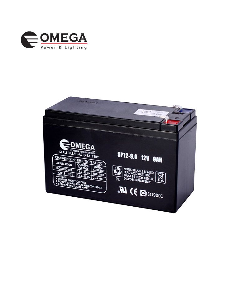 מצבר עופרת 12V 9A מידות 151x65x94mm - סוללות ומטענים באתר לדמרקט
