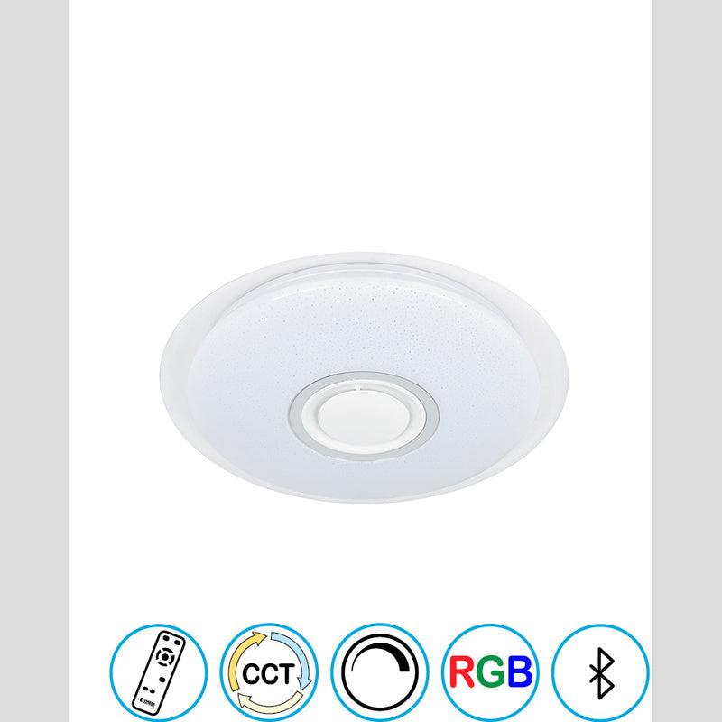 פלפון Brilliant עם תאורת CCT+ RGB ושלט - תאורה באתר לדמרקט