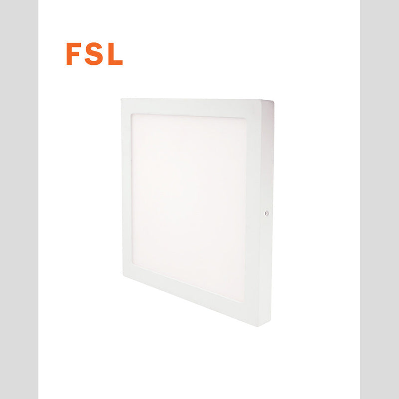 פאנל FSL מרובע צמוד תקרה 25W - תאורה באתר לדמרקט