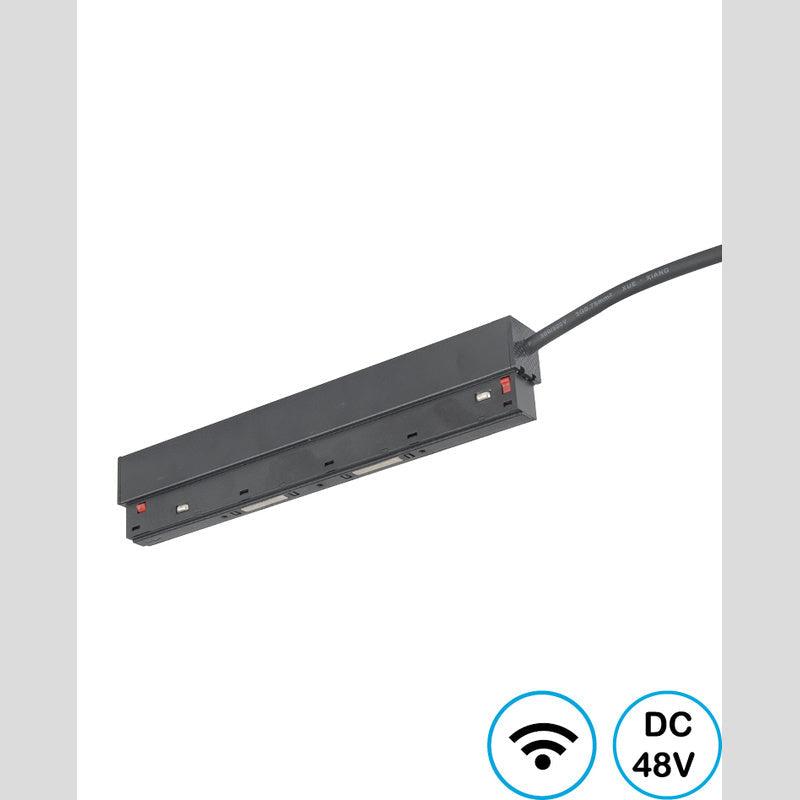 דרייבר מגנטי שקוע שחור LINE WIFI 200W - Magnetic Lighting Track System באתר לדמרקט