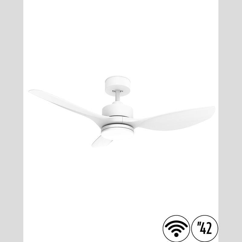 מאוורר תקרה 42" CLASSICO WIFI לפרגולה IP44 כולל שלט ותאורה NORTHER - מאווררי תקרה באתר לדמרקט