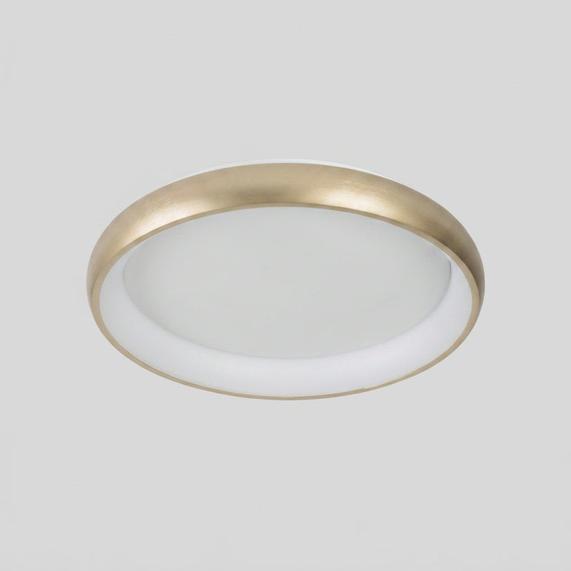 מנורת תקרה מנהטן 42W זהב CCT - צמודי תקרה באתר לדמרקט