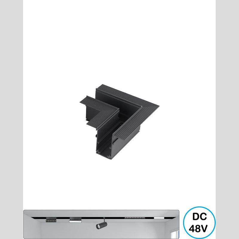 מחבר זוויתי שקוע LINE - Magnetic Lighting Track System באתר לדמרקט