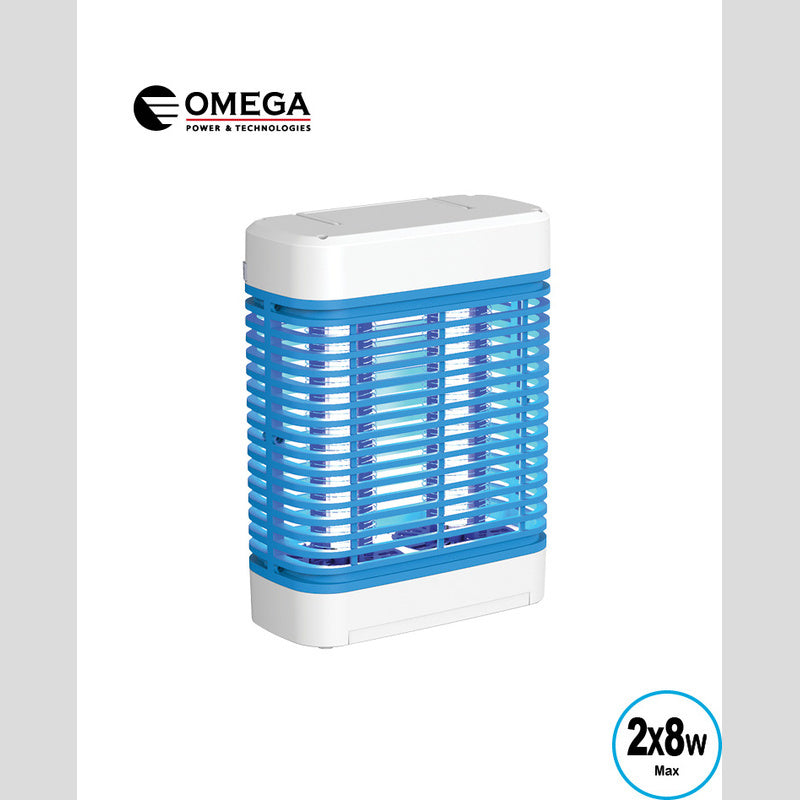 קטלן יתושים 16W TWIN לבן - קוטלי יתושים באתר לדמרקט
