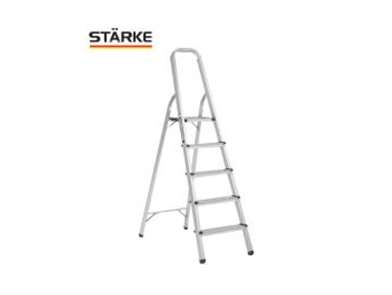 סולם אלומיניום ביתי 5 שלבים, תוצרת STARKE