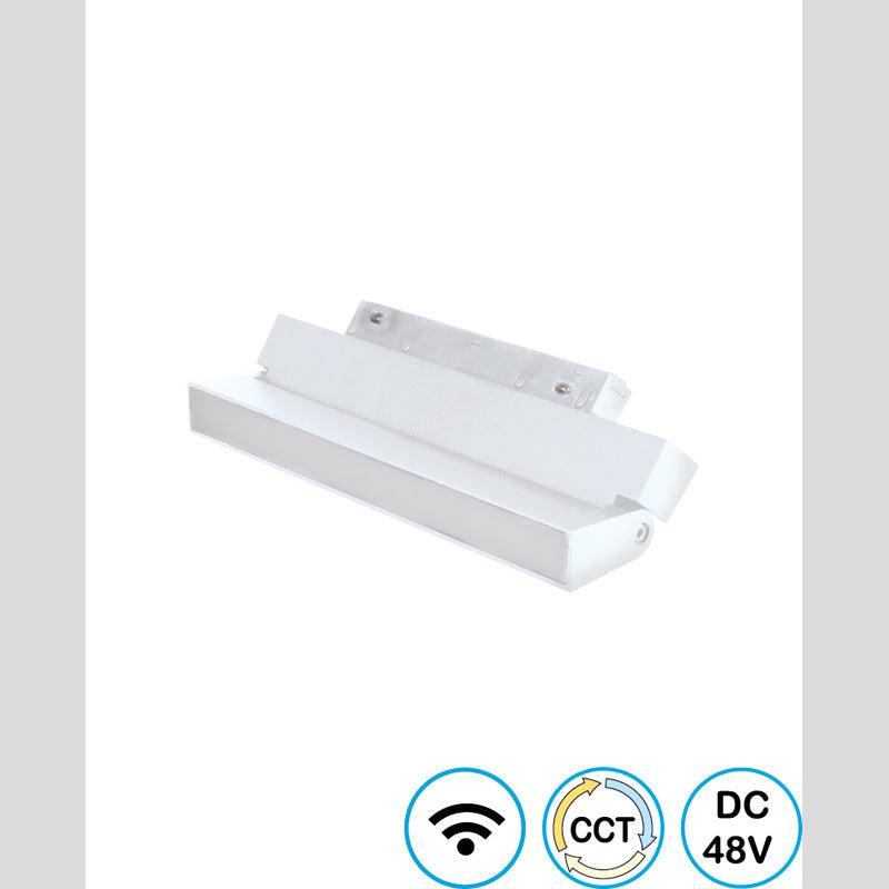 חלבי מגנטי מתכוונן לבן LINE WIFI MILKBOOK 12W - Magnetic Lighting Track System באתר לדמרקט