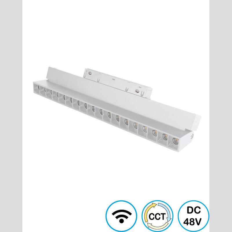 עדשות מגנטי מתכוונן לבן LINE WIFI EYEBOOK 18W - Magnetic Lighting Track System באתר לדמרקט