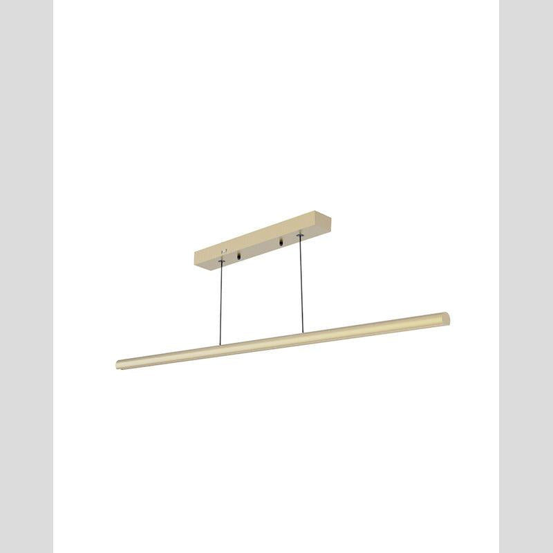 פרופיל תלוי CCT 30W GlowBar זהב OMEGA 1200mm - Hanging lamps with bulbs באתר לדמרקט