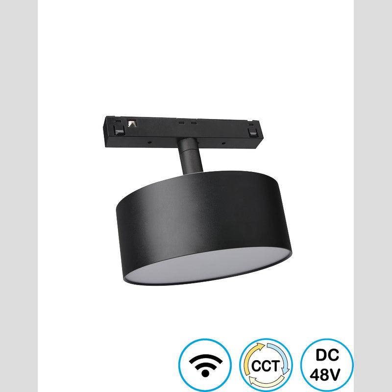 גוף מגנטי מתכוונן שחור LINE WIFI FLOOD 20W - Magnetic Lighting Track System באתר לדמרקט