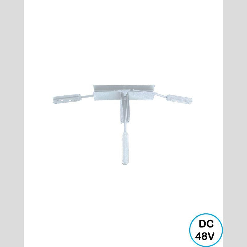 מחבר זוויתי T צמוד תקרה לבן LINE - Magnetic Lighting Track System באתר לדמרקט