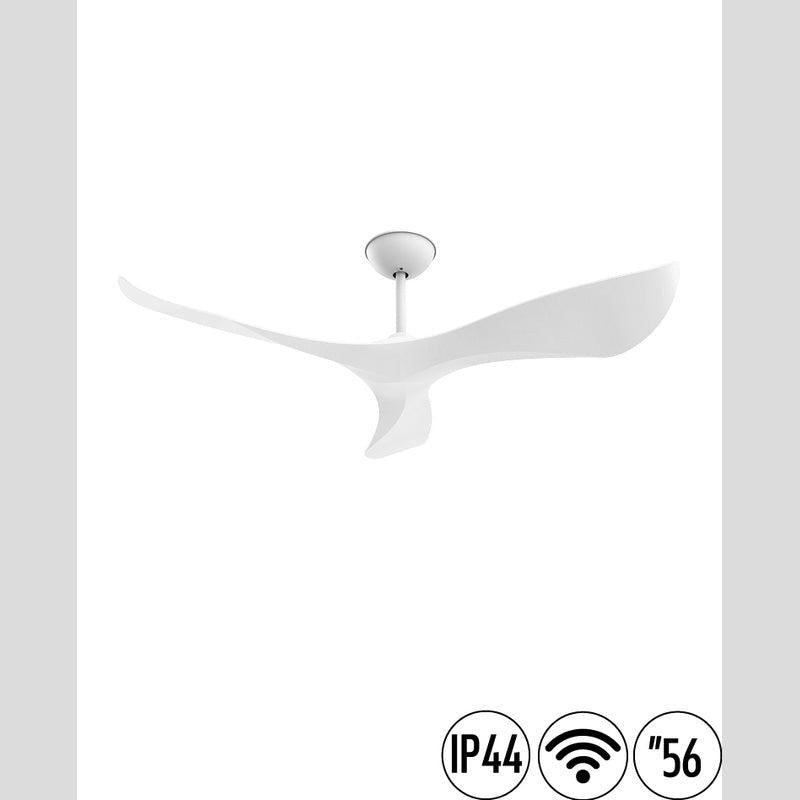 מאוורר תקרה 56" SPAZIO WIFI לפרגולה IP44 כולל שלט NORTHER - מאווררי תקרה באתר לדמרקט