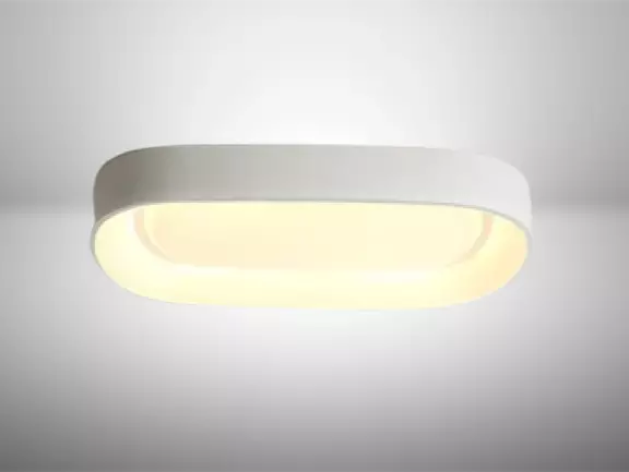 מנורה צמודת תקרה CLOUD + שלט + 3 גווני אור מובנים + דימר - עודפים