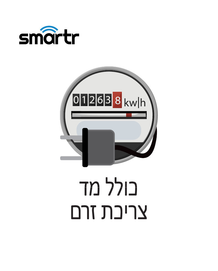 שקע תקע חכם רב תכליתי מד צריכת זרם WIFI 16A - טיימרים ומוצרי WIFI באתר לדמרקט