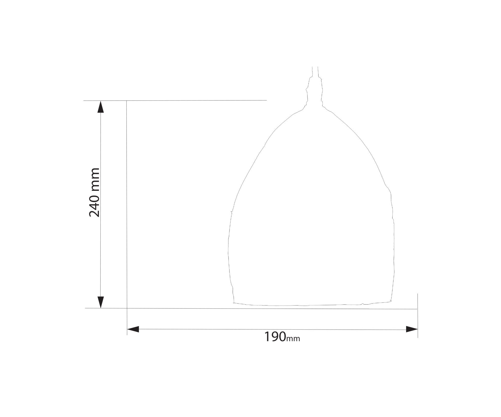 מנורת תלייה 2822 - עודפים
