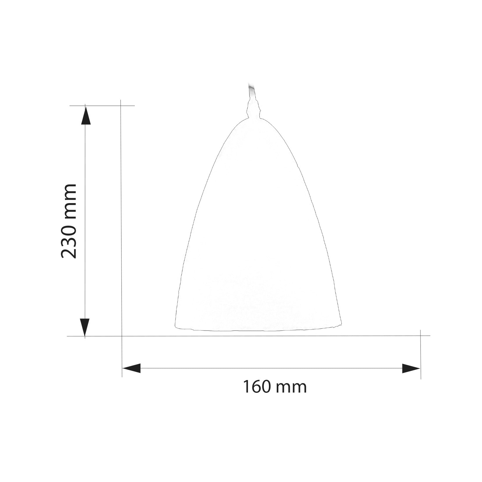 מידולך של מנורת תלייה SILVER