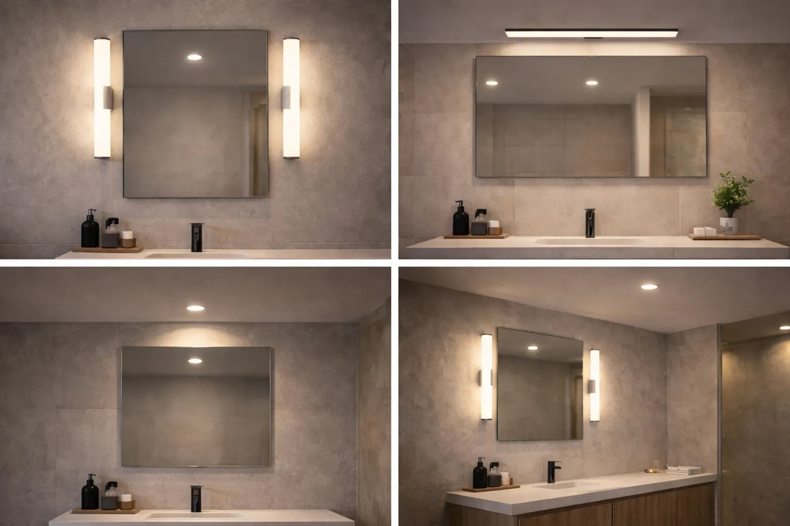 תאורה מאמבטיה במגוון חללים