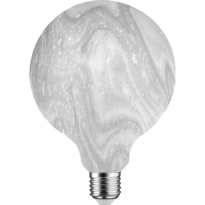 GLSV "MARBLE" G125 2700K E27- שיש מארמרה - LED Bulbs באתר לדמרקט