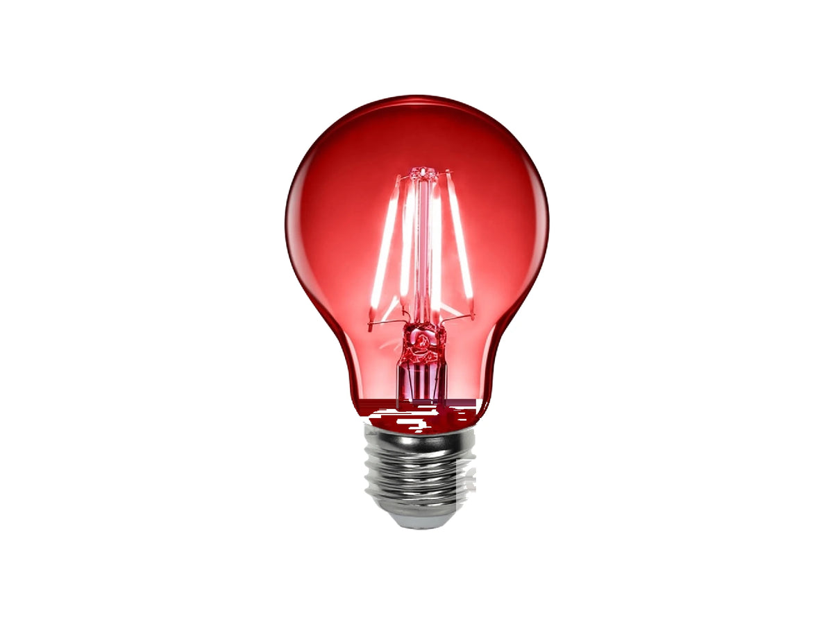 פילמנט לד A60 אדום צבעוני 6W E27 - LED Bulbs באתר לדמרקט