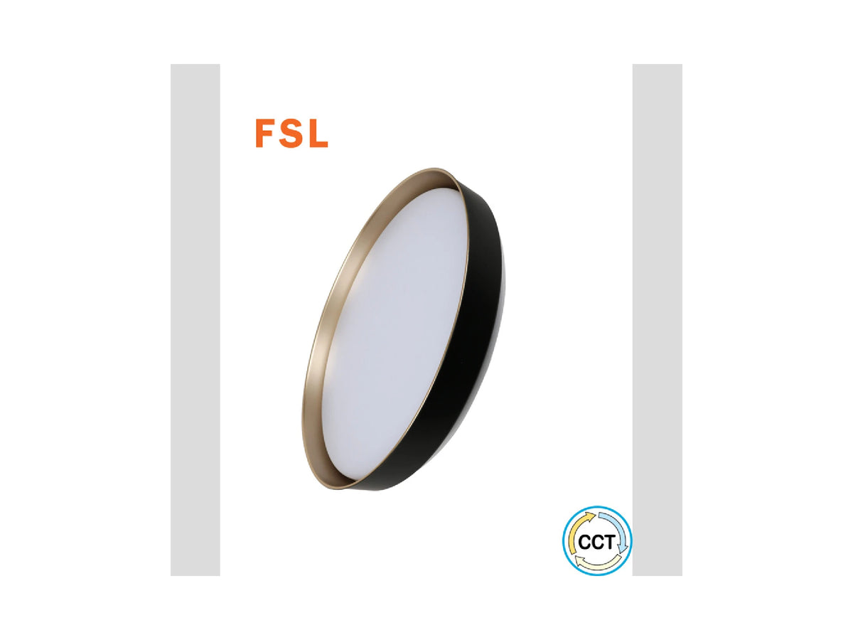גוף תאורה צמוד תקרה 70W ALORA כפתור CCT - Flush Mount Ceiling Light באתר לדמרקט