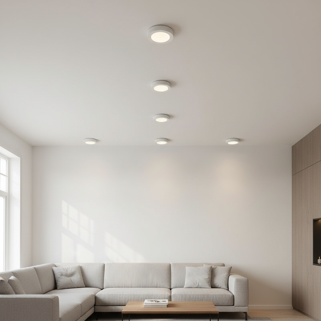 שקוע תקרה DARK LIGHT דגם DEEP 10W Ø9 ס״מ - תמונה ראשית