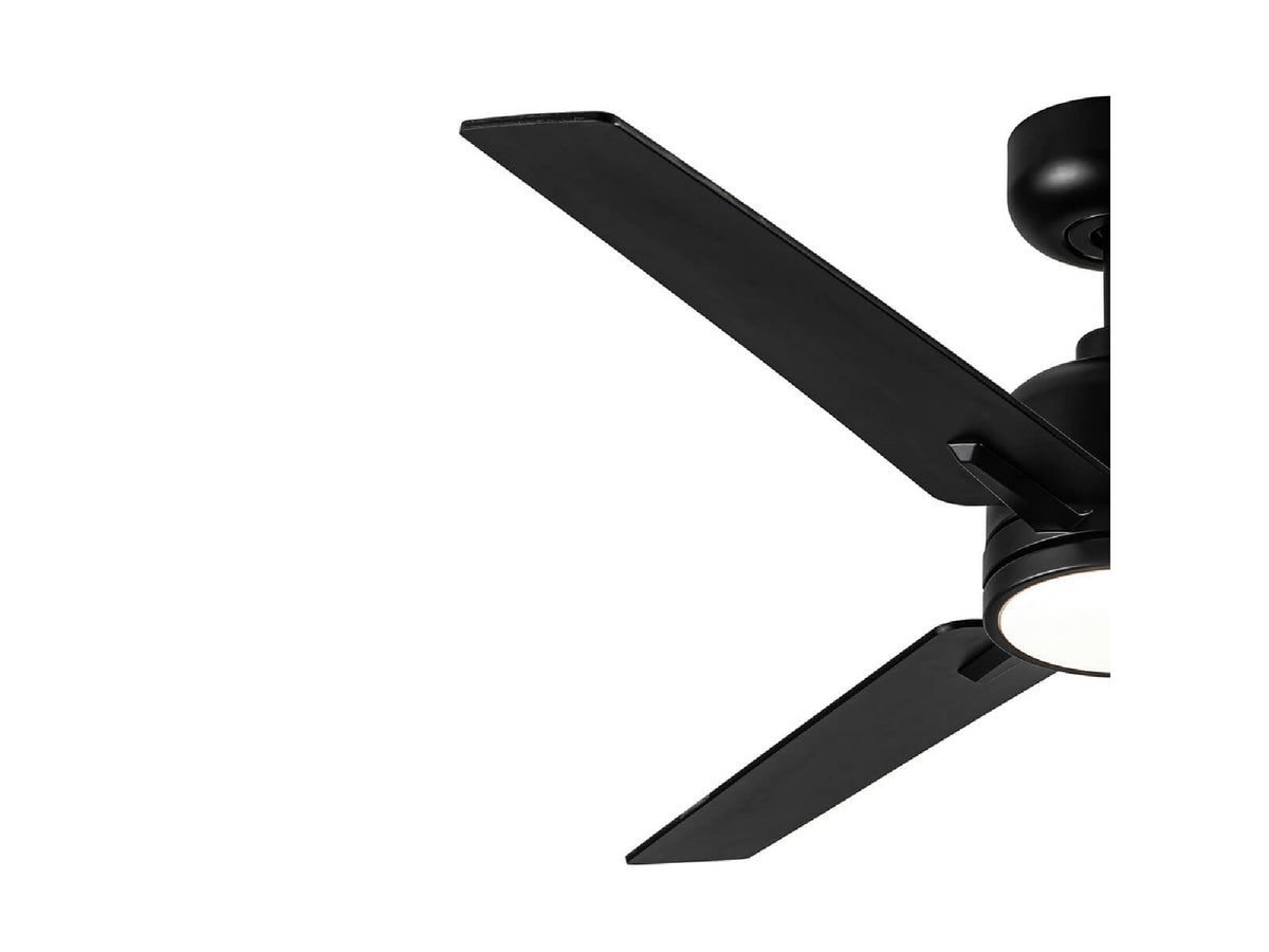 מאוורר תקרה "25W GENESIS50 52 עם שלט- שחור - Ceiling Fan with Light