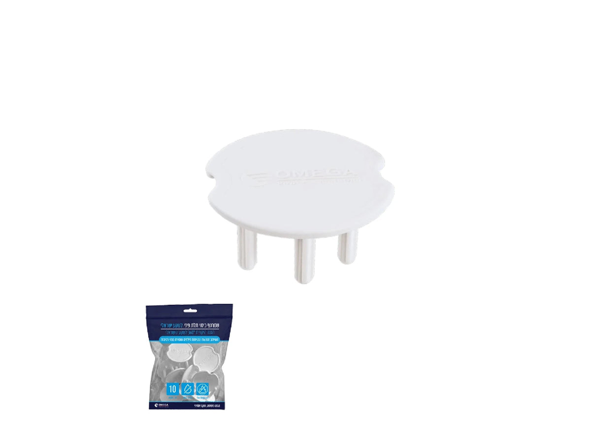 שמרטף תלת פיני - כיסוי והגנה לשקע ישראלי - Surge Protectors באתר לדמרקט