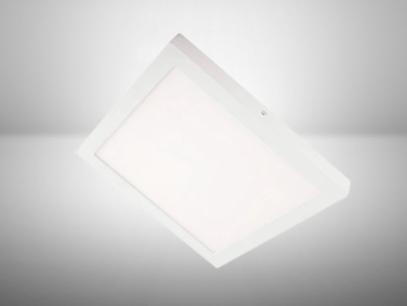 פאנל LED שקוע מלבני לבן של FSL עם מסגרת דקה במבט אלכסוני