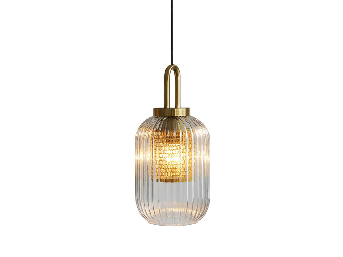מנורת תליה LUZ E27 בקוטר 14 ס"מ - Hanging lamps with bulbs