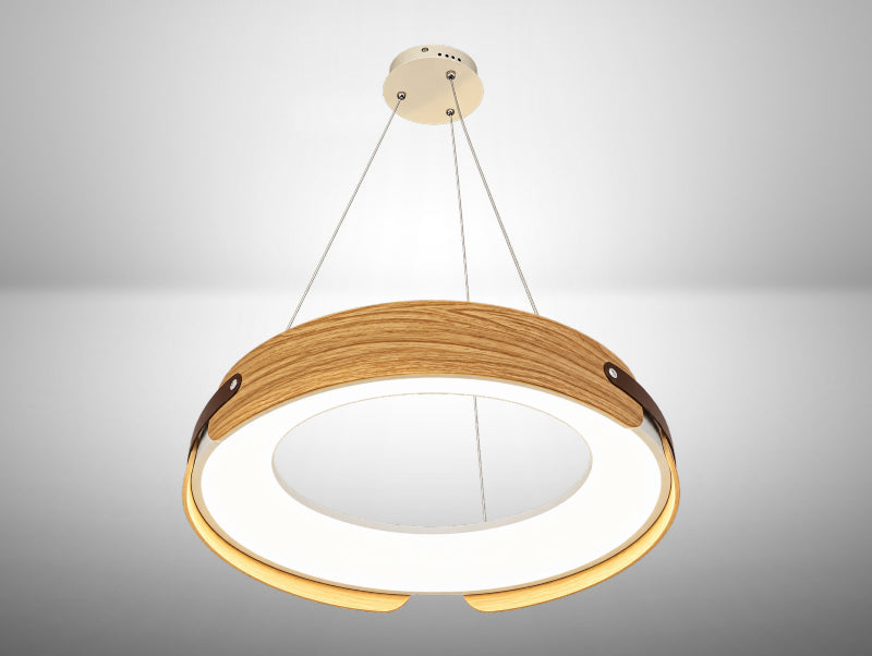 מנורת תלייה Natural Oak Wood