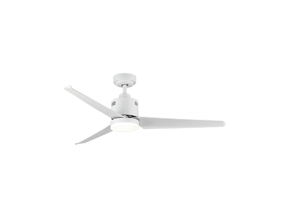 מאוורר תקרה "25W GENESIS30 52 עם שלט- לבן - Ceiling Fan with Light